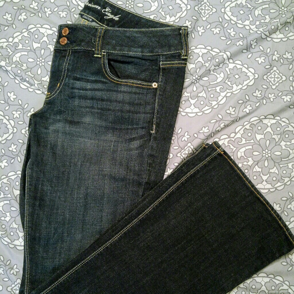NWOT American eagle artist stretch jeans (12 long)